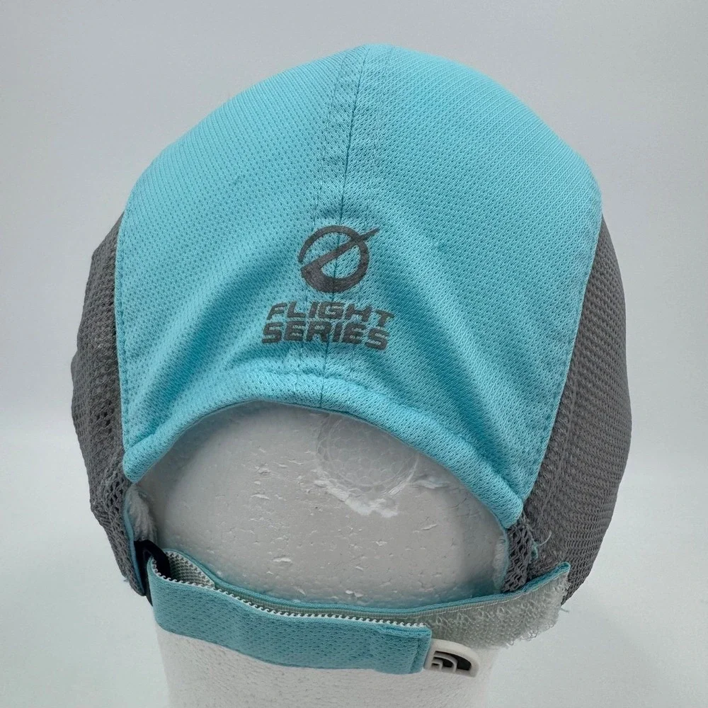 The North Face‎ Flight Series Cap Blue Gray Mesh Athletic Running Hat
